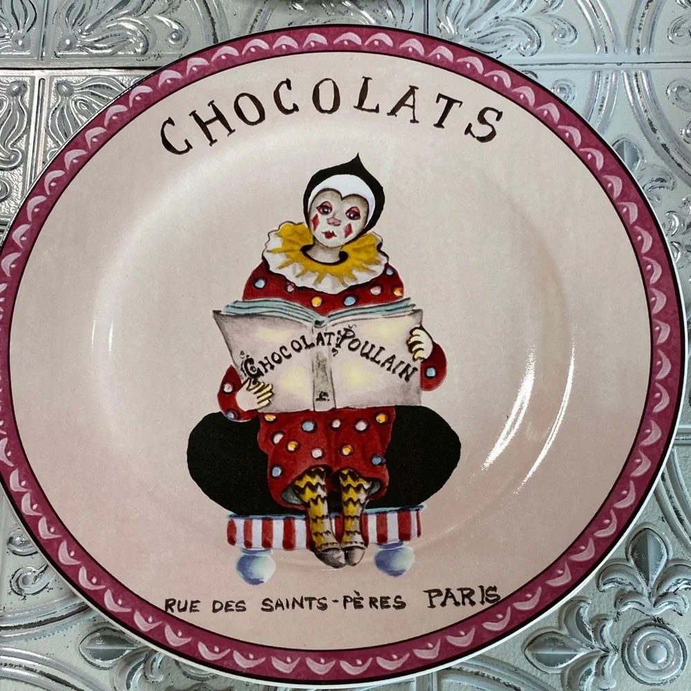 The Sakura Table Sweet Treats Parisian Dessert Plates Set of 4